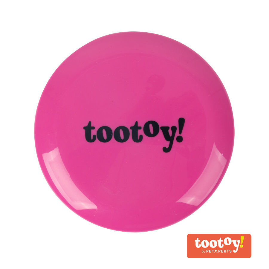 Tootoy! Flying disc Pink Frisbee Rosa para perros, , large Imagen numero 1