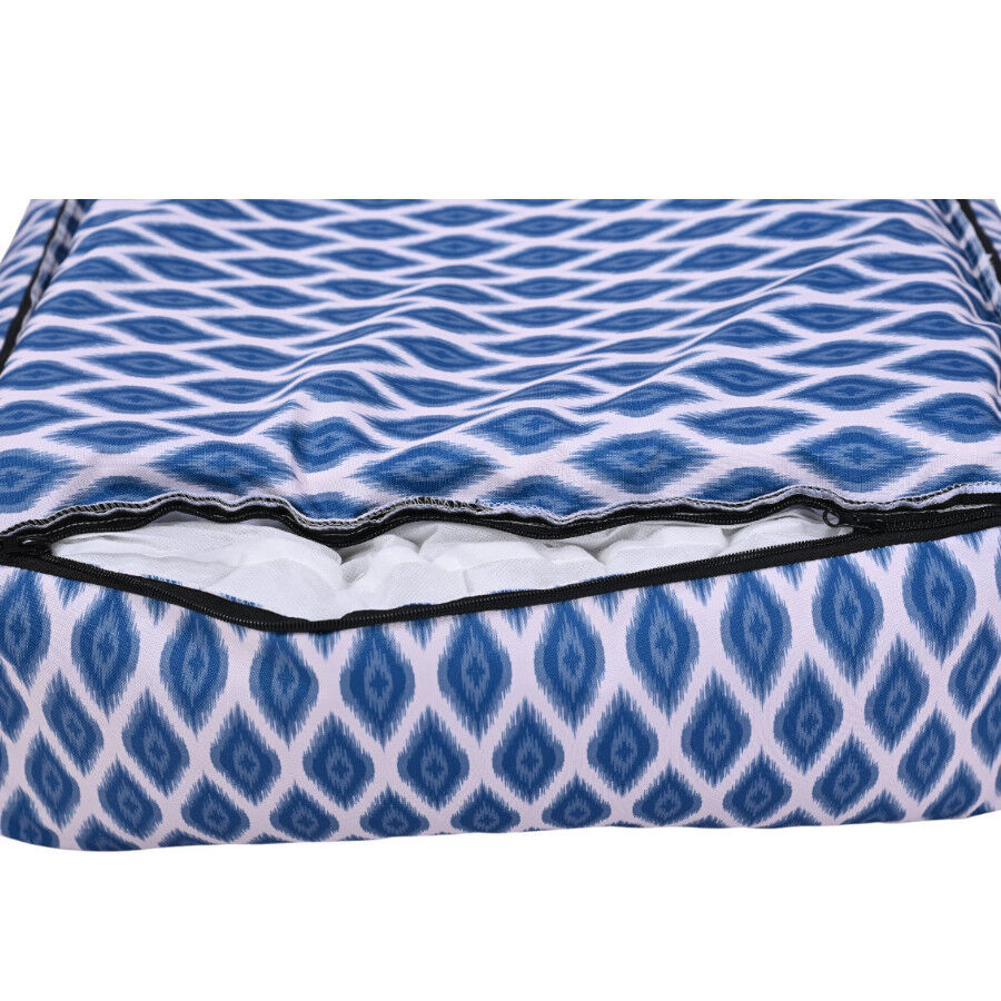 Leeby cama impermeable azul para perros, , large Imagen numero 5