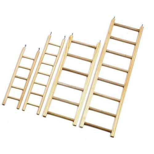 Flamingo escaleras de madera para p&aacute;jaros Imagen numero 1