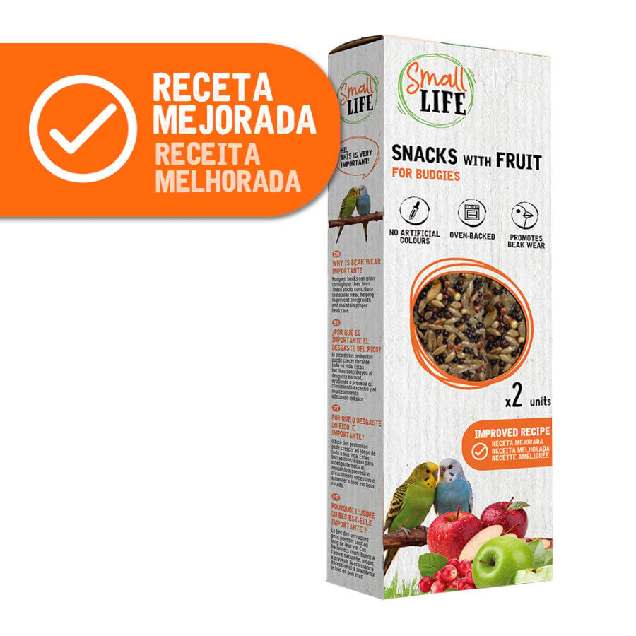 2 barritas Small Life Barritas Snack con Fruta para periquitos, , large Imagen numero 2