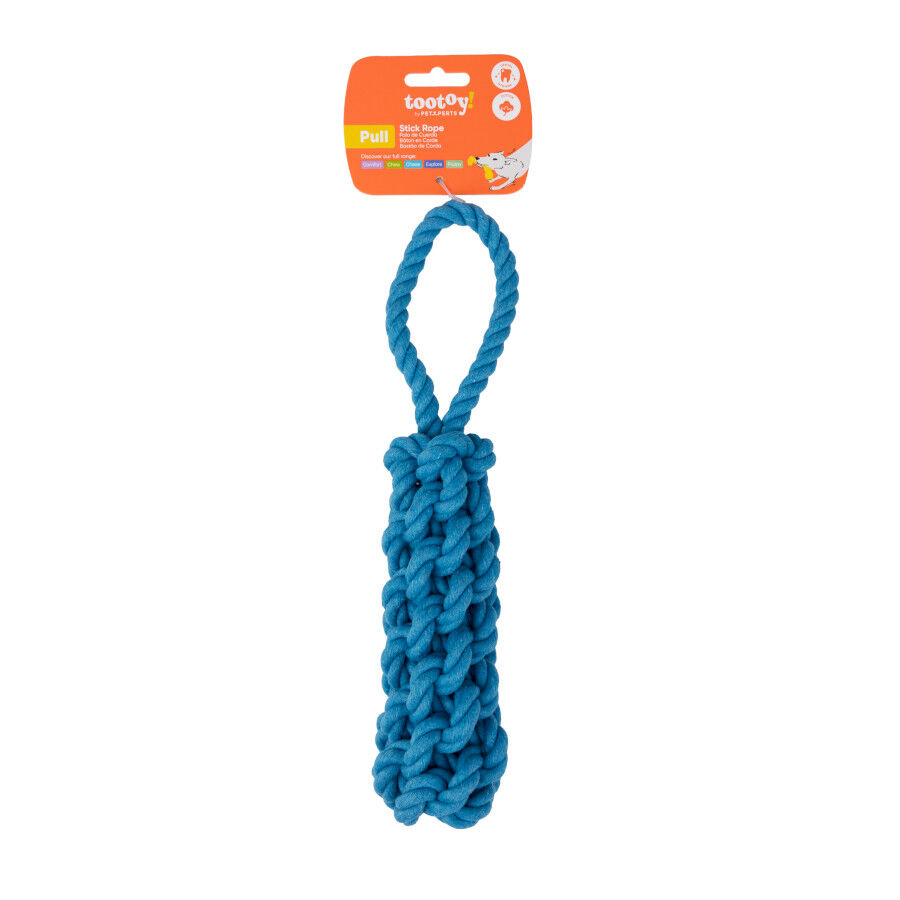 Tootoy! Mordedor de Cuerda Azul para perros, , large indicador imagen numero 7