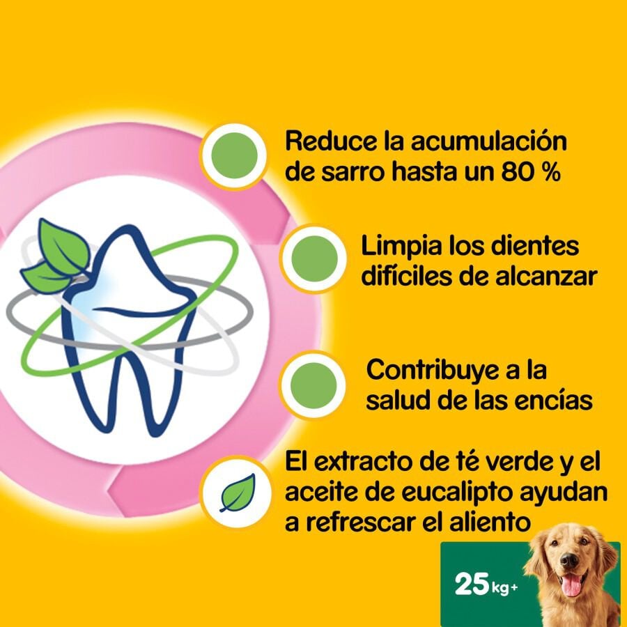 7 barritas Pedigree Dentastix Fresh Snacks Dentales para Perros Grandes, , large indicador imagen numero 8