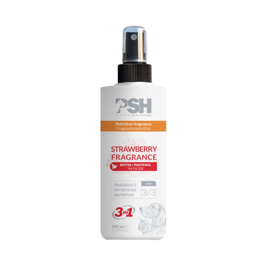PSH Fragancia 3 en 1  Strawberry Nutritivo champ&uacute; para perros y gatos, , large Imagen numero 1