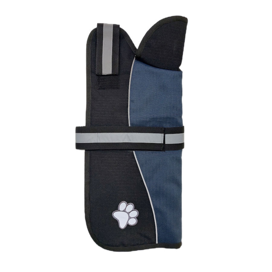 Outech Sport Abrigo Negro con Azul para perros, , large indicador imagen numero 1