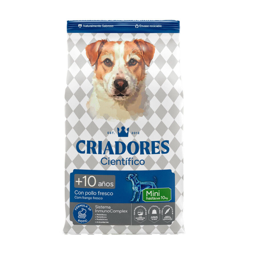 3 kg Criadores Cient&iacute;fico Senior Pienso para perros de razas mini, , large indicador imagen numero 1
