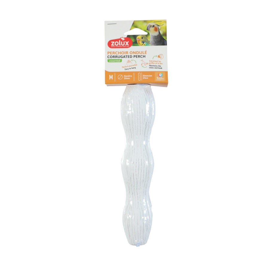 Zolux Essential percha ondulada para p&aacute;jaros, , large indicador imagen numero 1