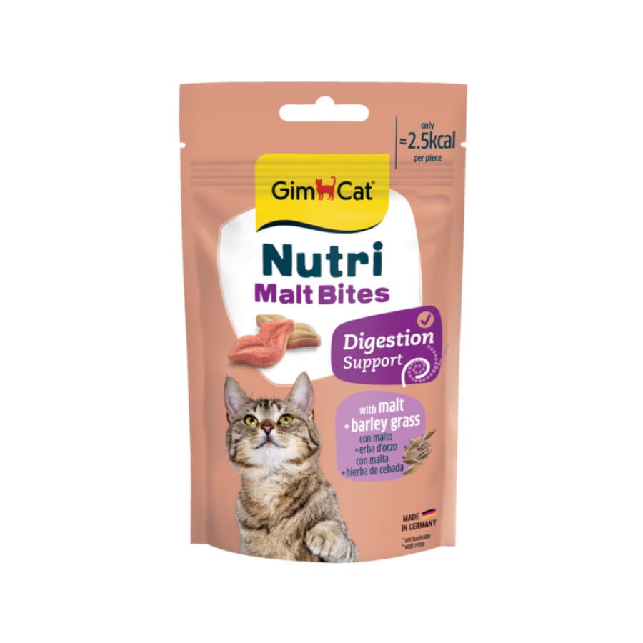 GimCat Nutri Malt Bites snacks para gatos