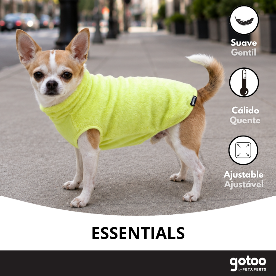 Gotoo Jersey Polar Verde Lima para perros, , large indicador imagen numero 6