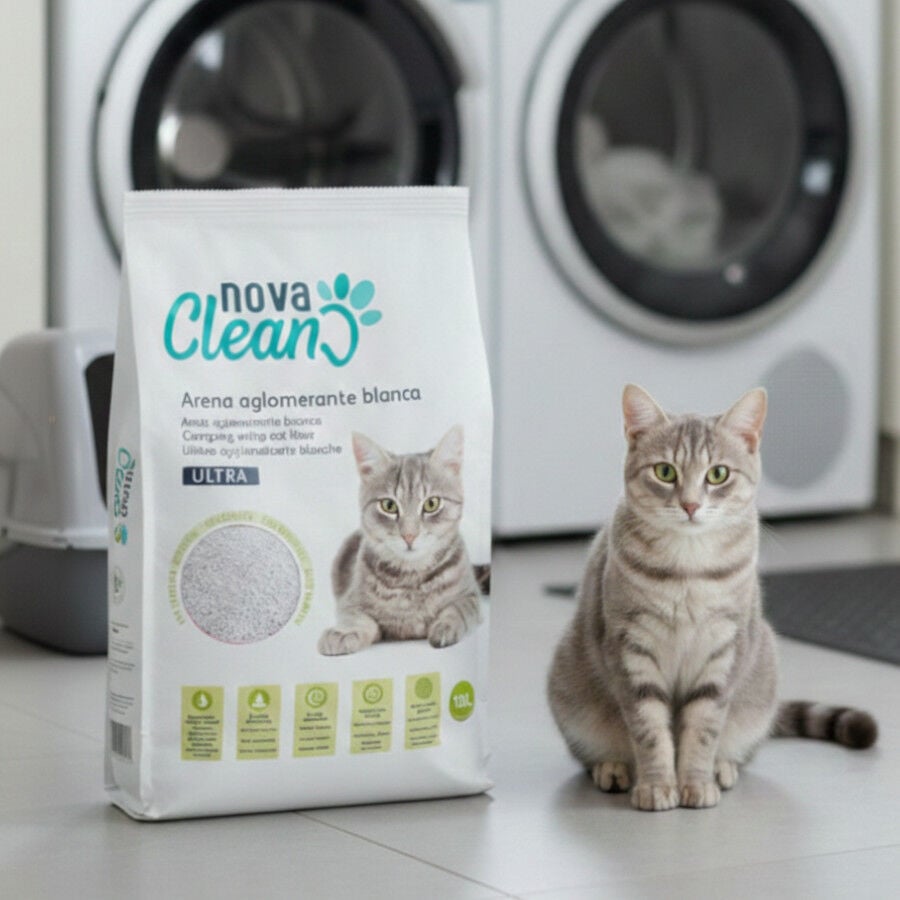 Nova Clean Ultra Natural Arena Aglomerante para gatos, , large indicador imagen numero 2