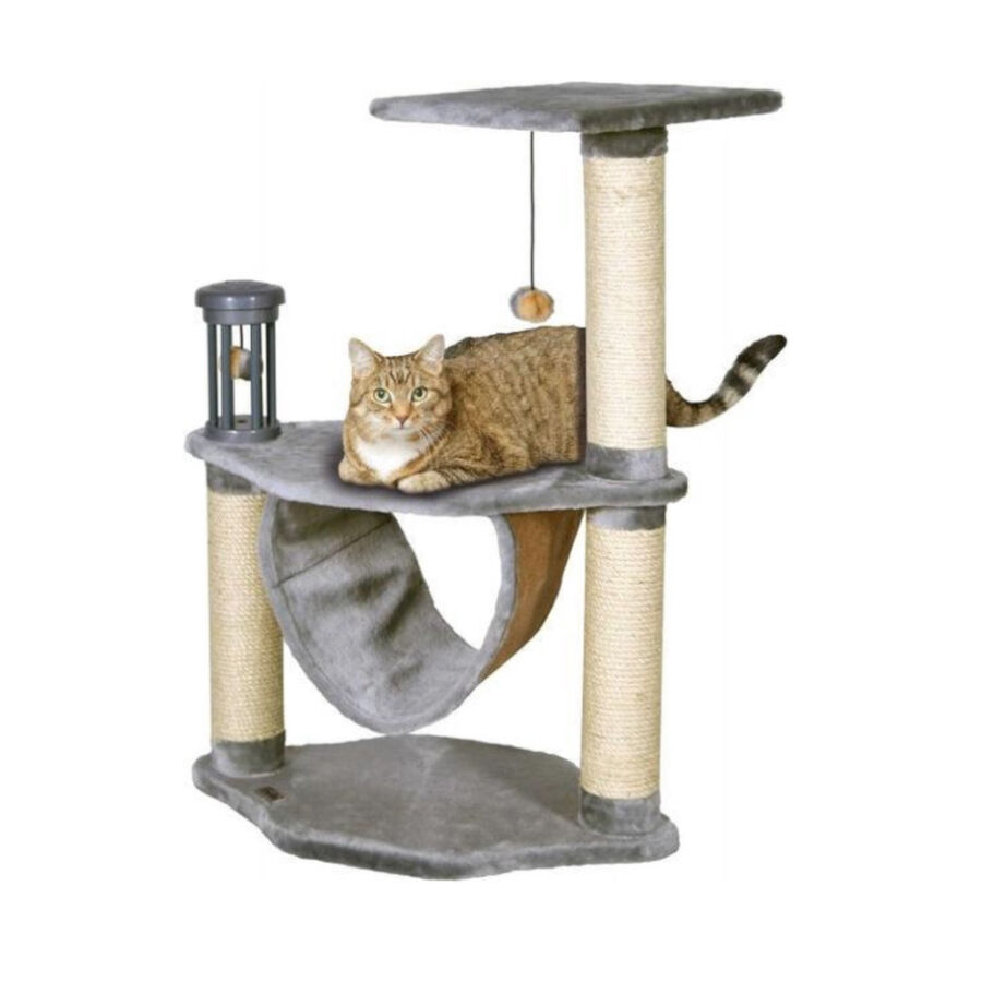 Flamingo Kairo Rascador de 3 alturas gris para gatos, , large Imagen numero 1