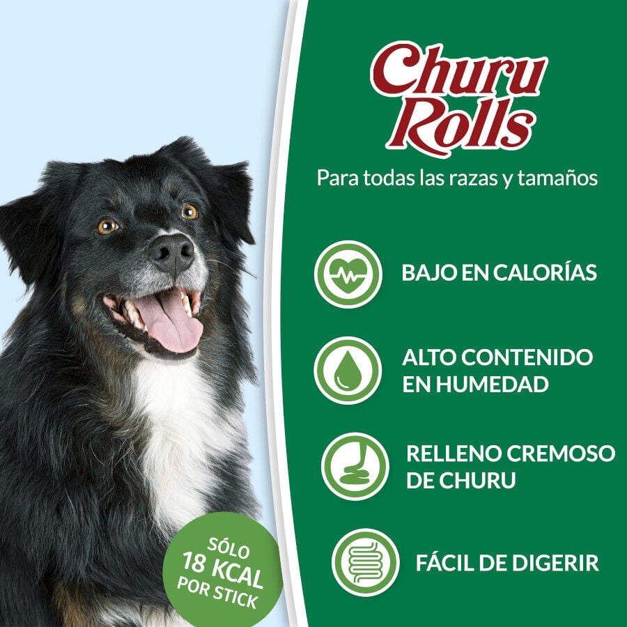 8 sobres x 12 g Churu Bocaditos Bites de Pollo con At&uacute;n para perros, , large indicador imagen numero 3