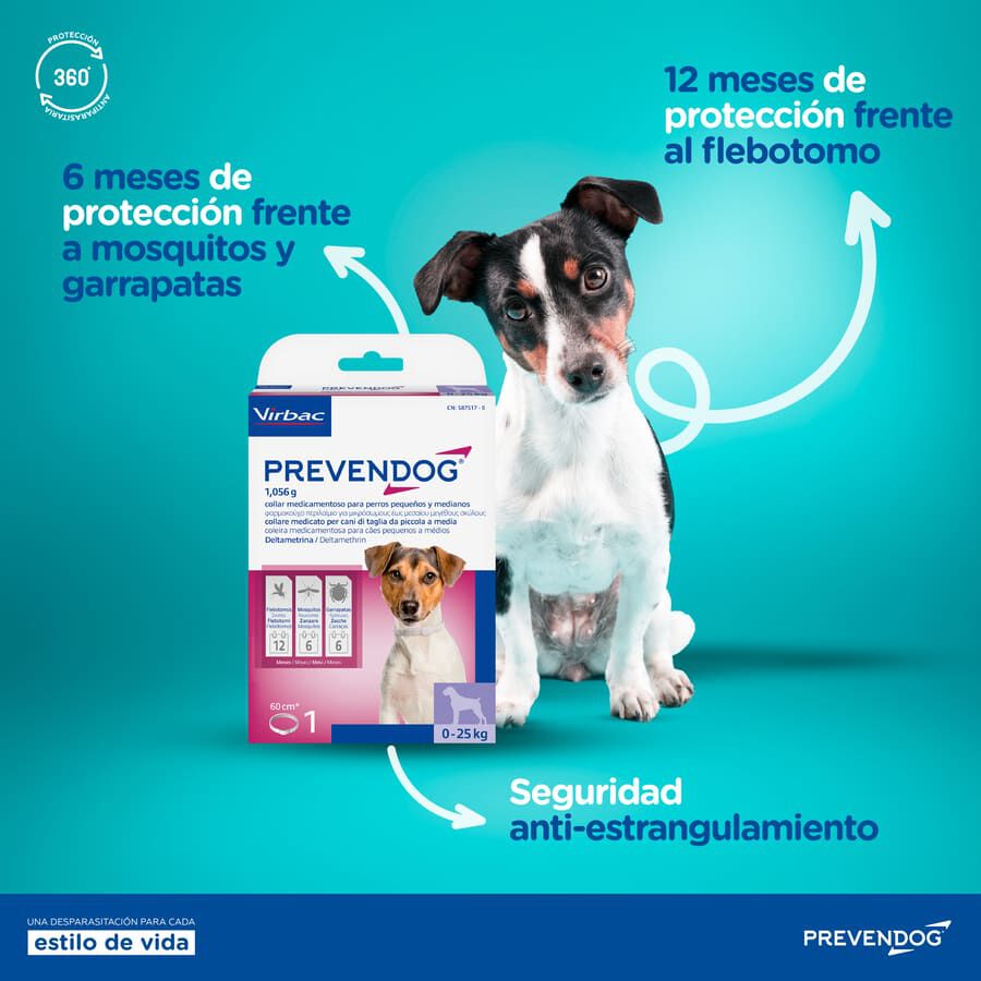 Virbac Prevendog Collar Antiparasitario para perros, , large Imagen numero 4