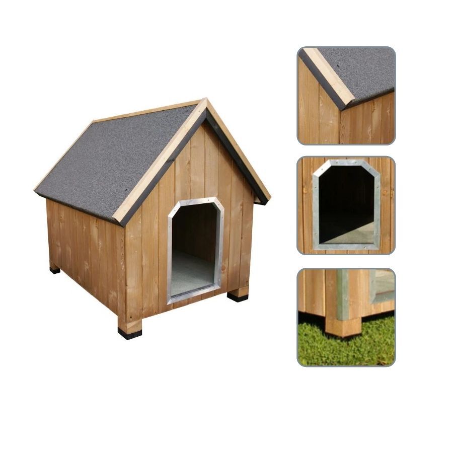 TK-Pet Alpine Caseta de Madera para perros, , large indicador imagen numero 5
