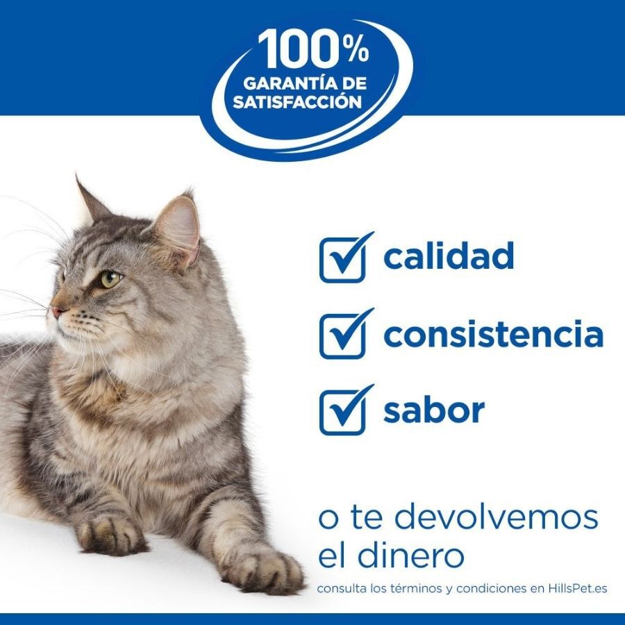 85 g Hill's Science Plan Adult Sterilised Mousse de pollo lata para gatos, , large indicador imagen numero 7