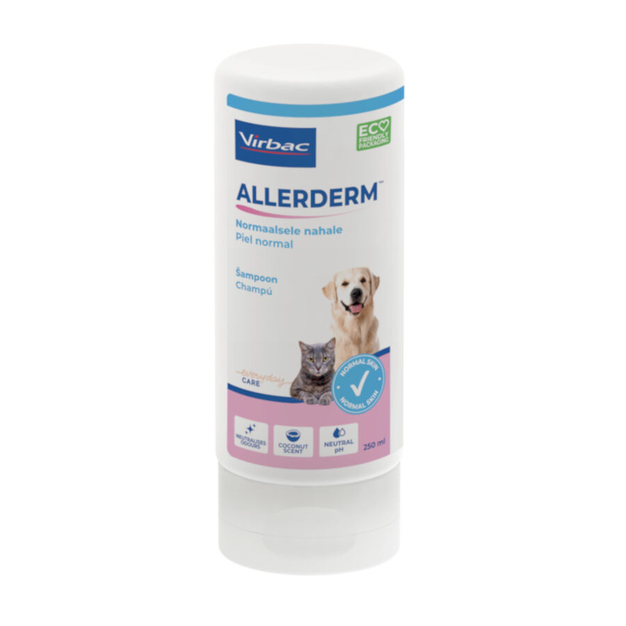 Virbac Allerderm Champ&uacute; Piel Normal para perros y gatos
