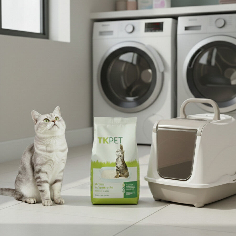 TK-Pet Arena Aglomerante de Bentonita y Natural para Gatos, , large indicador imagen numero 2