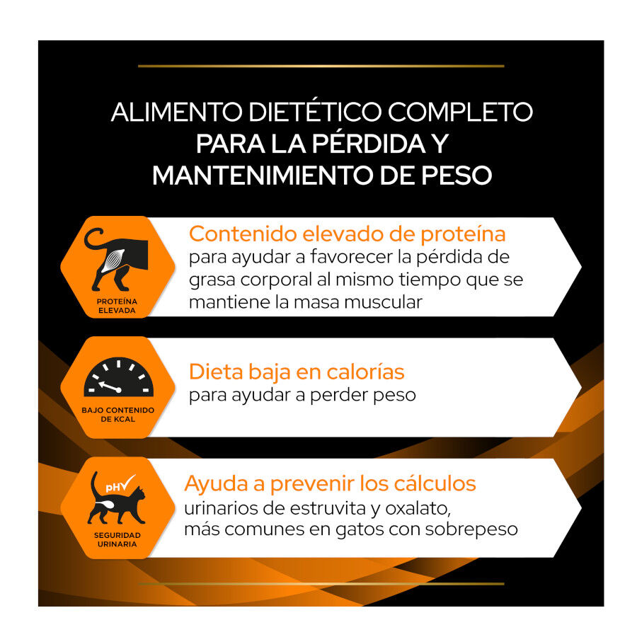 10 uds. x 85 g Pro Plan Veterinary Diets Obesity Pollo sobre para gatos, , large Imagen numero 3