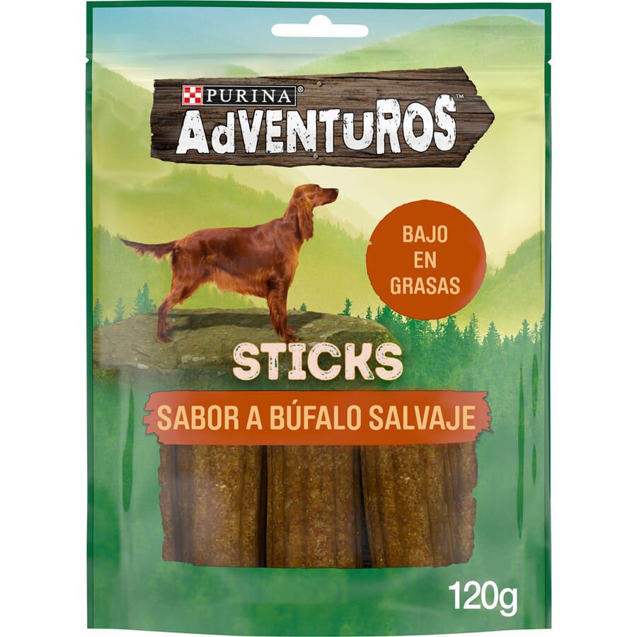 Adventuros Palitos B&uacute;falo para perros