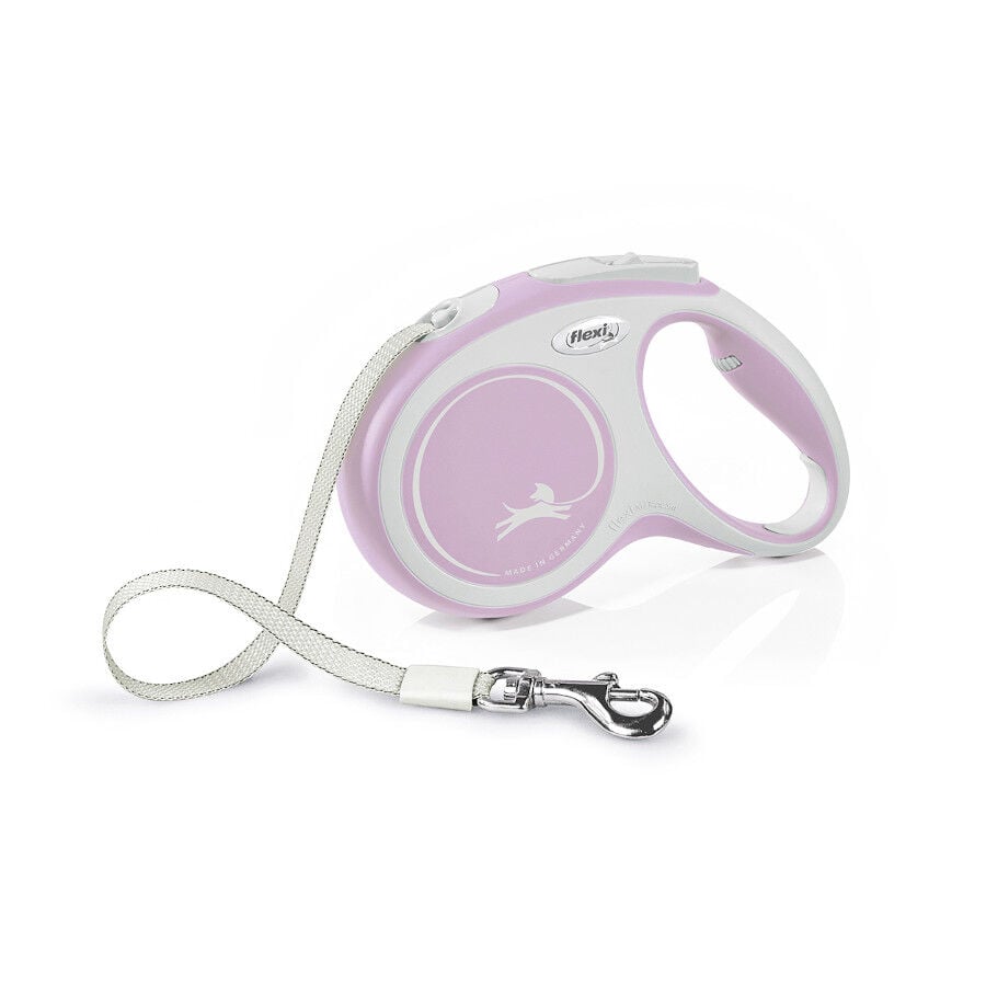 Flexi New Comfort Correa Extensible Rosa para perros, , large indicador imagen numero 1
