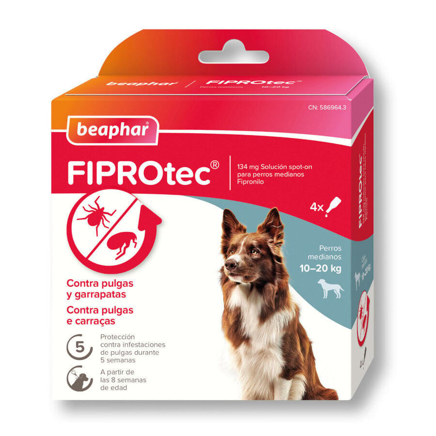 Beaphar FiproTec Pipetas para perros, , large indicador imagen numero 1