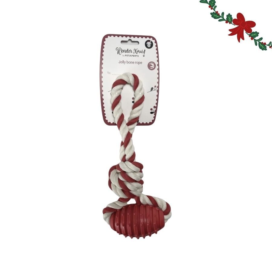 Wonder Christmas Hueso con Cuerda Juguete para perros, , large indicador imagen numero 6