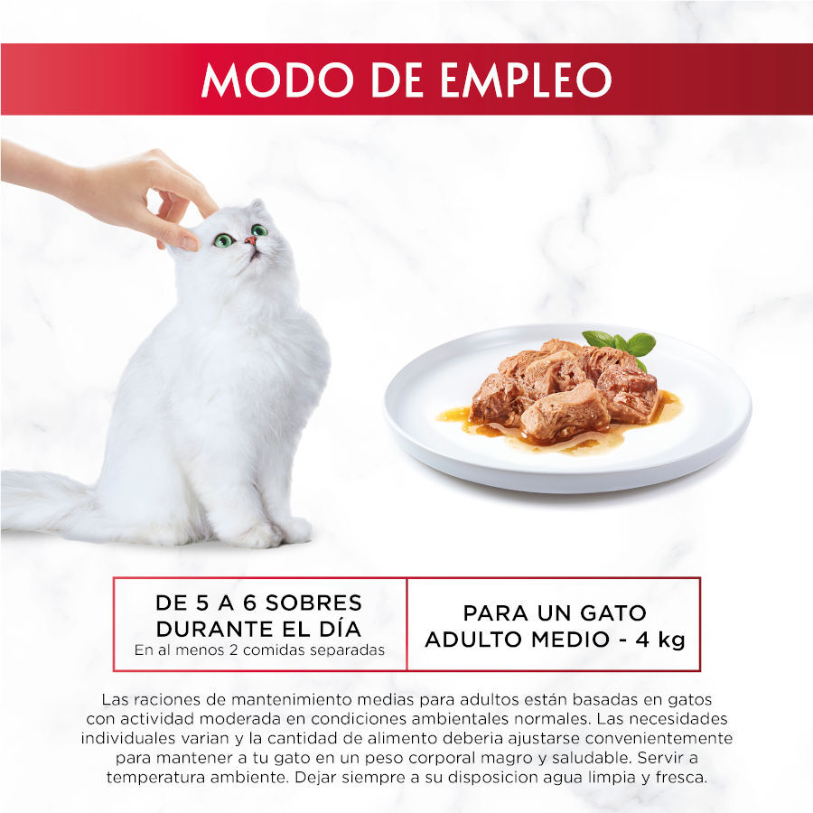 6 sobres x 50 g Gourmet Mon Petit Selecci&oacute;n Aves en salsa sobre para gatos, , large indicador imagen numero 8