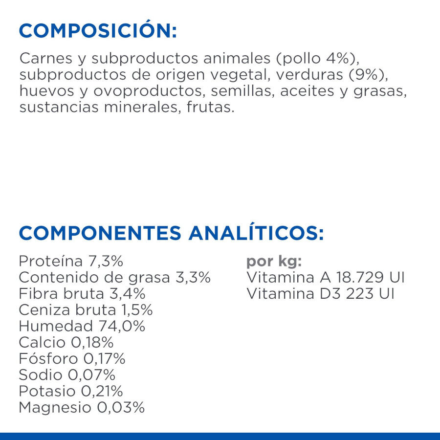 363 g Hill's Adult Perfect Weight Pollo y Vegetales lata para perros, , large indicador imagen numero 8