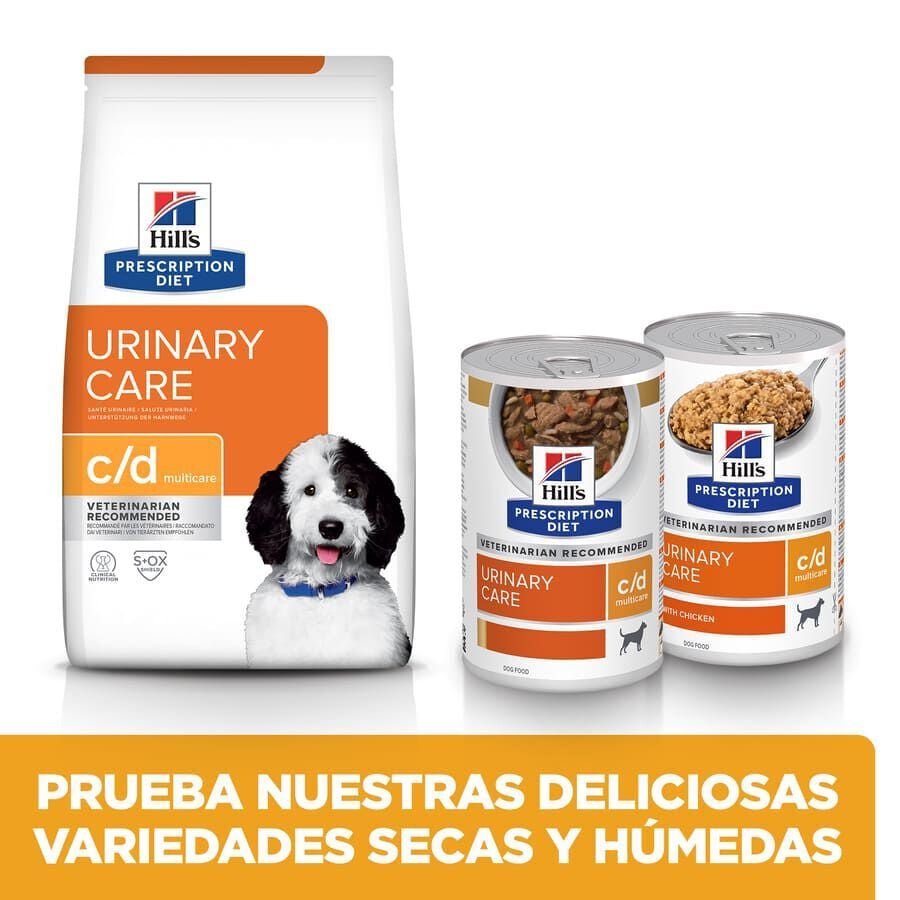 370 g Hill's Prescription Diet Urinary Care c/d Pollo lata para perros, , large indicador imagen numero 5