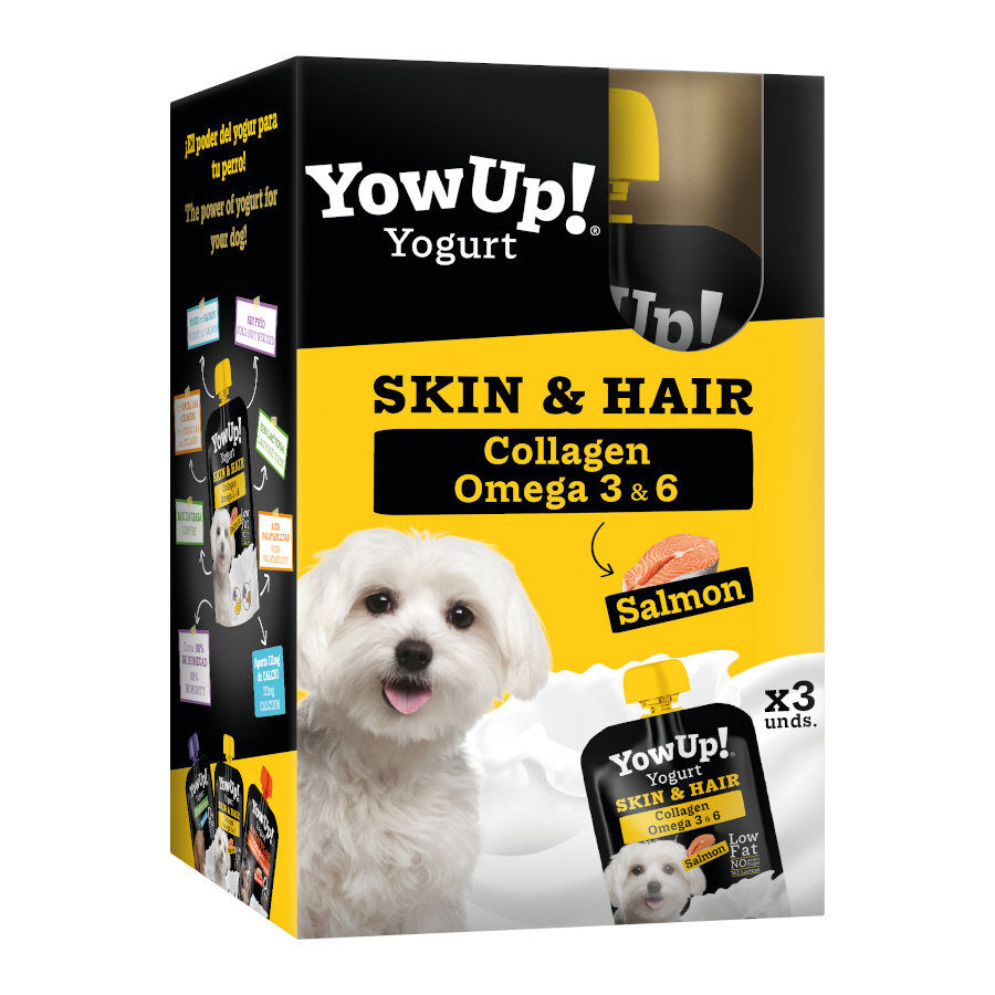 115 g YowUp! Skin & Hair Salm&oacute;n yogur para perros, , large Imagen numero 1