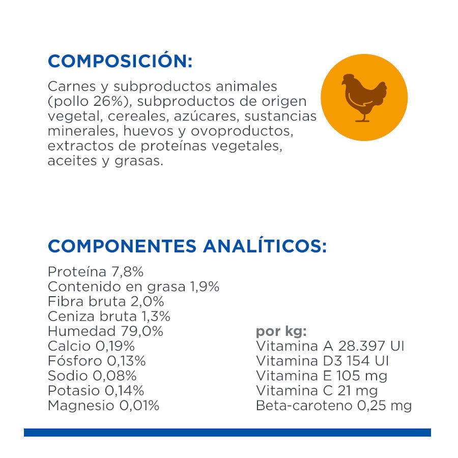 12 sobres x 85 g Hill's Science Plan Light Adult Pescado Azul y Pollo en Salsa sobre para gatos, , large indicador imagen numero 4