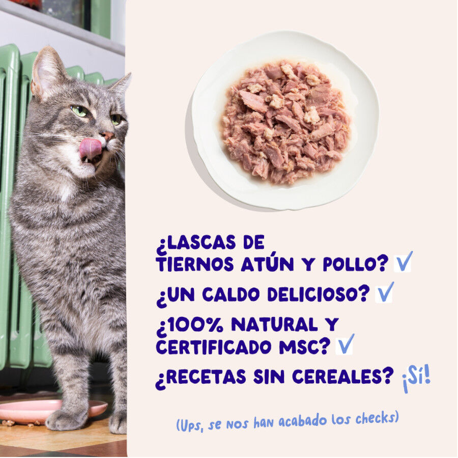 70 g Edgard & Cooper Filetes de At&uacute;n y Pollo lata para gatos, , large Imagen numero 4