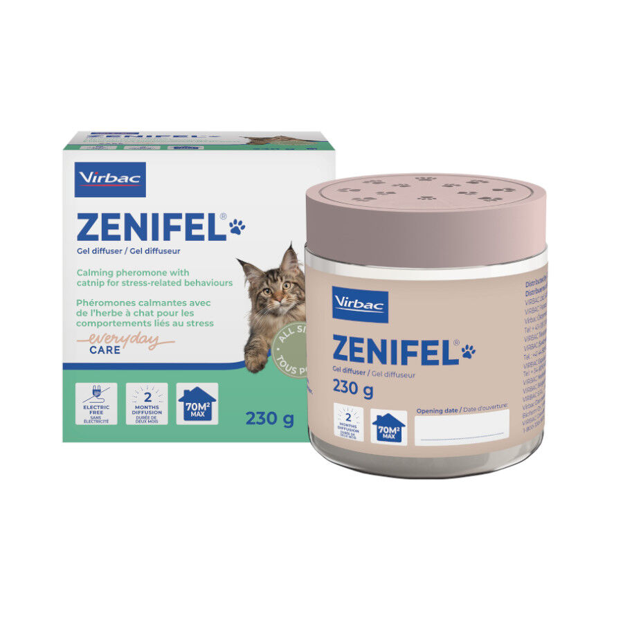 Virbac Zenifel Gel Difusor Calmante para gatos, , large indicador imagen numero 1