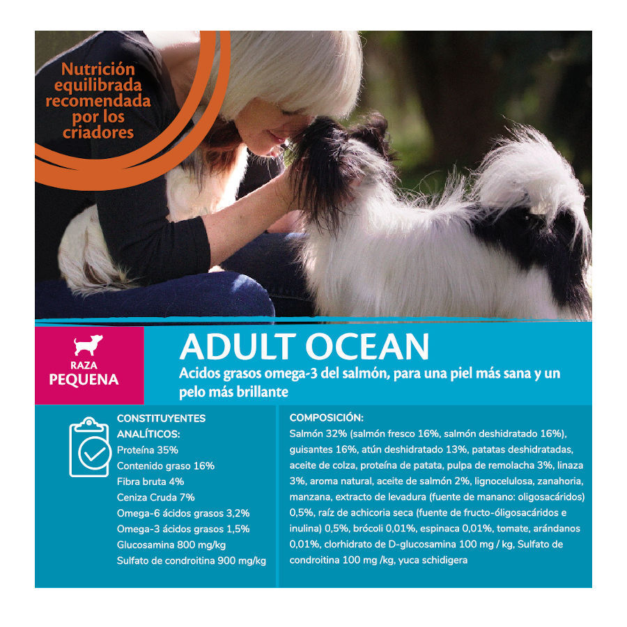 5 kg Wellness Core Adult Small Ocean Salm&oacute;n y At&uacute;n pienso para perros, , large indicador imagen numero 4