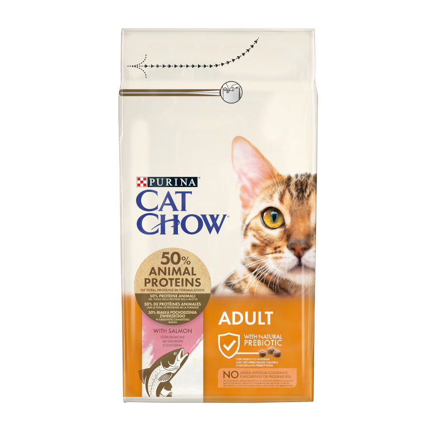 Cat Chow Adult Salm&oacute;n Pienso para gatos