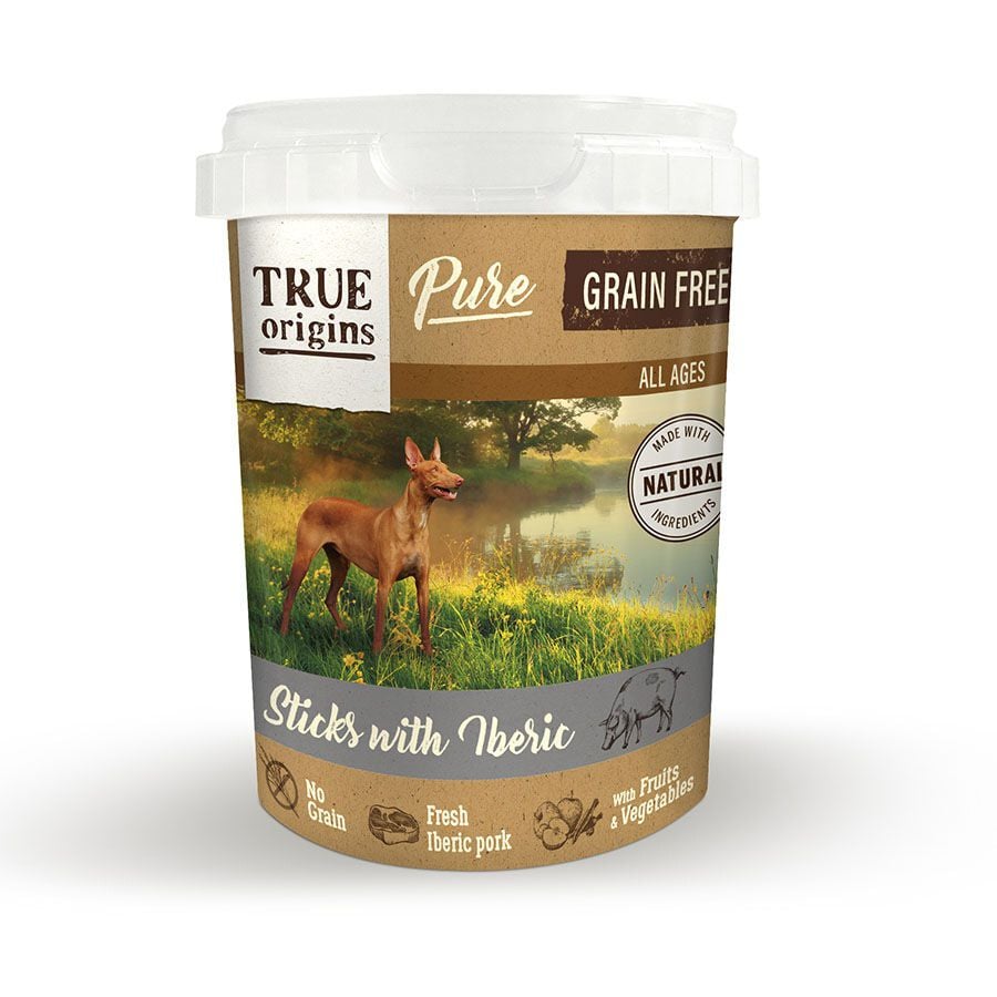 True Origins Pure Barritas Ib&eacute;rico para perros