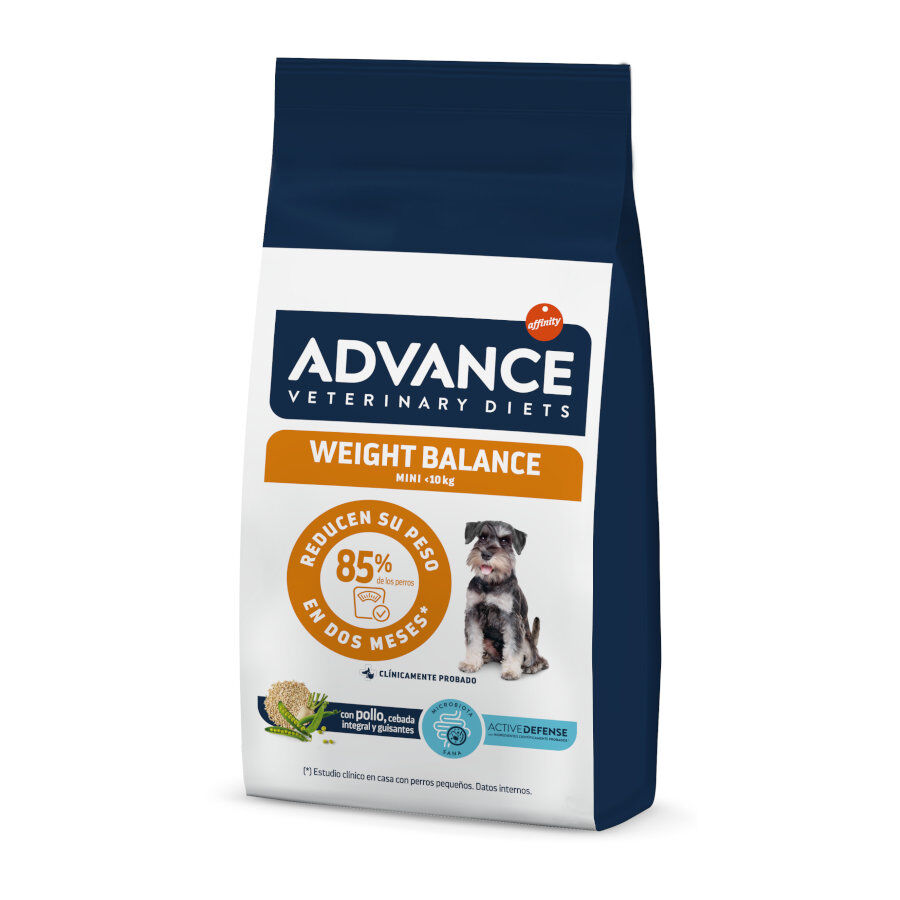 3 kg Advance Veterinary Diets Weight Balance Mini pienso para perros, , large indicador imagen numero 1