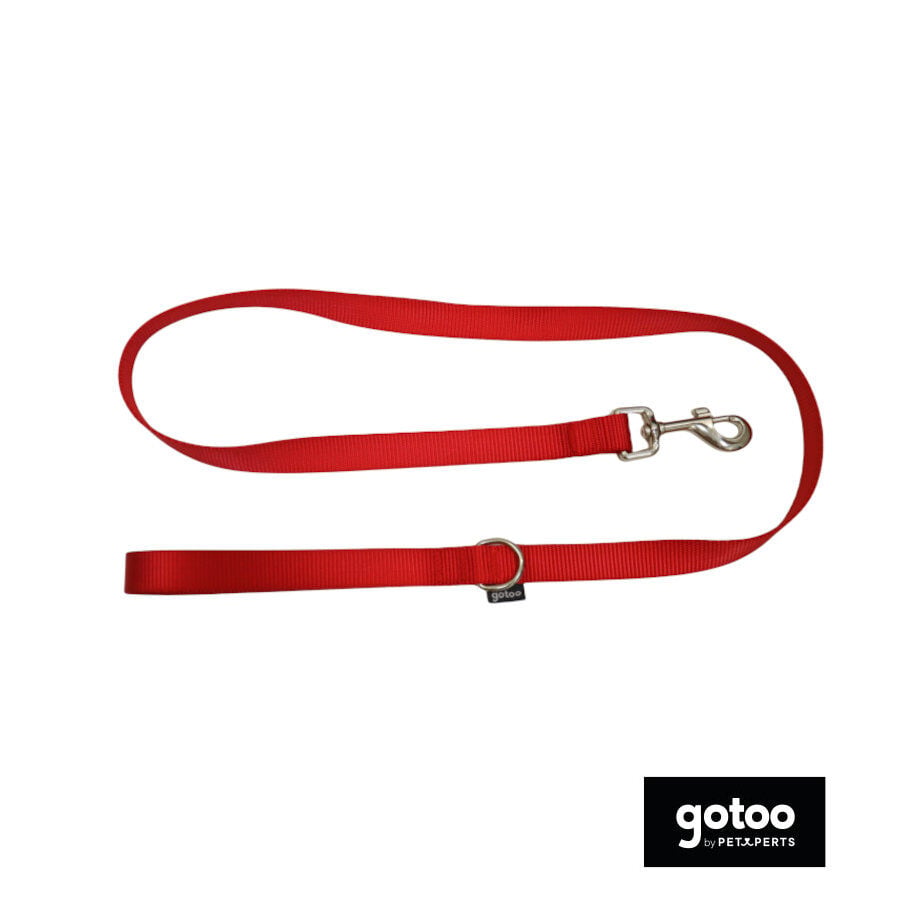 Gotoo Correa de nylon roja para perros, , large indicador imagen numero 2