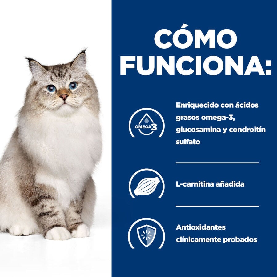 1.5 kg Hill's Prescription Diet Mobility j/d pienso para gatos, , large indicador imagen numero 5