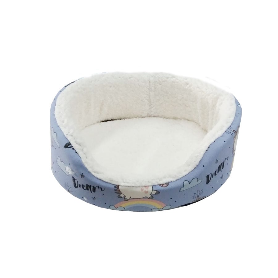 Small Life Cama con Estampado de Unicornio para peque&ntilde;o roedor