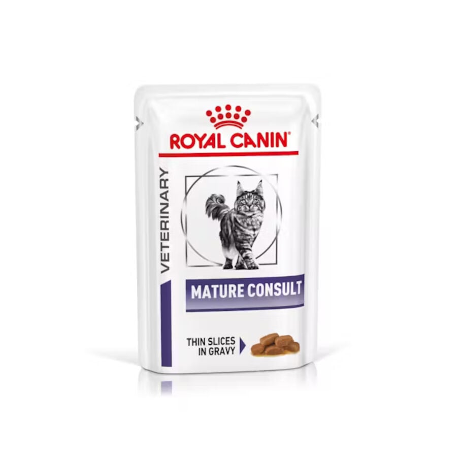 Royal Canin Mature Consult L&aacute;minas en Salsa Sobre para gatos