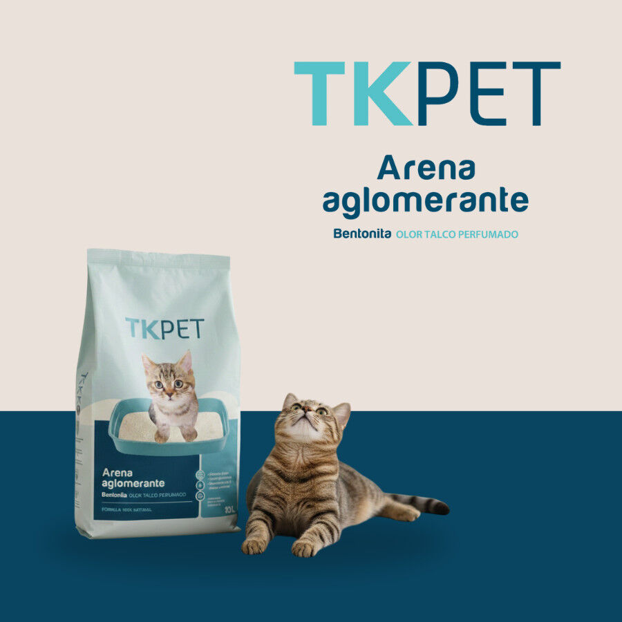 TK-Pet Arena Aglomerante de Bentonita Talco Perfumado para Gatos, , large Imagen numero 6