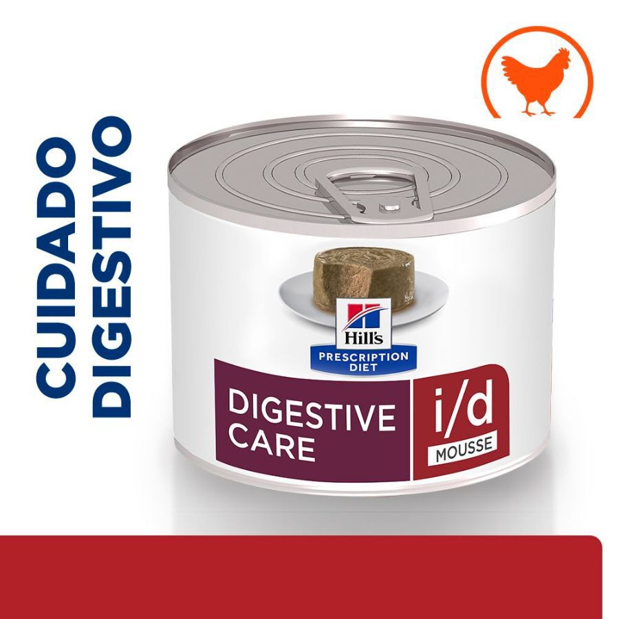 200 g Hill's Prescription Diet i/d Mousse de Pollo lata para gatos, , large indicador imagen numero 1