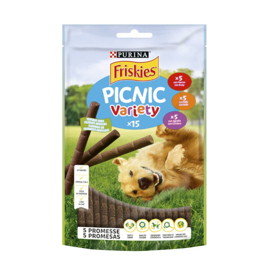 15 barritas Friskies Palitos Picnic Variety Surtidos para perros, , large indicador imagen numero 2