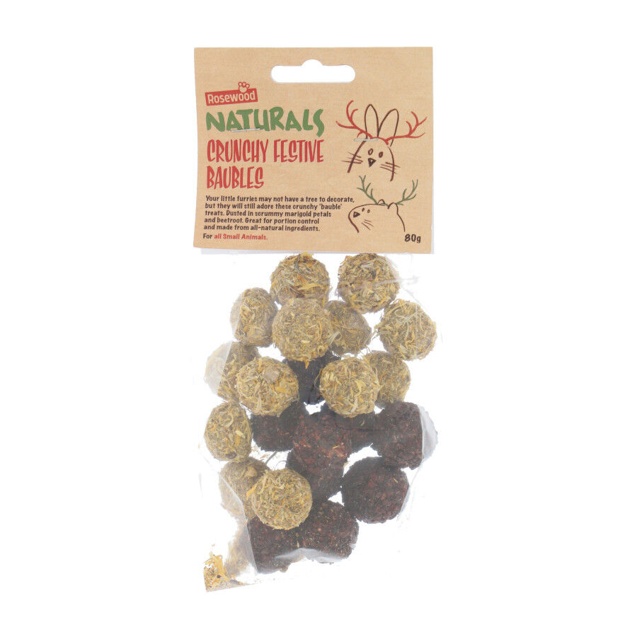 Rosewood Bolitas de Snacks Navide&ntilde;os para Roedores, , large indicador imagen numero 2