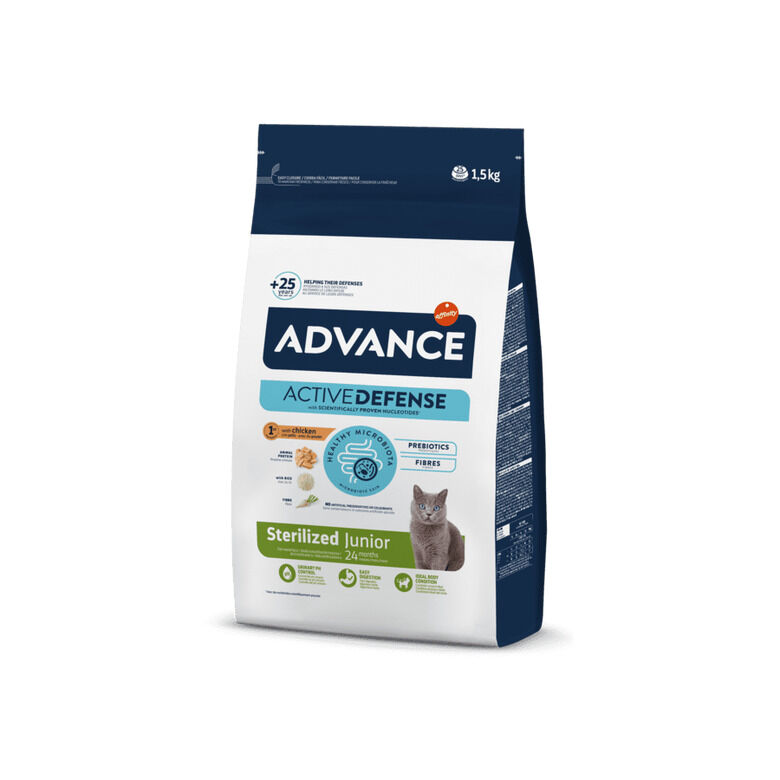 Advance Junior Sterilized pienso para gatos Imagen numero 1