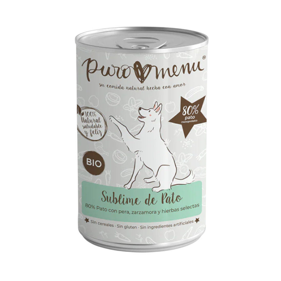 Puromenu Sublime Pato Bio Lata para perros