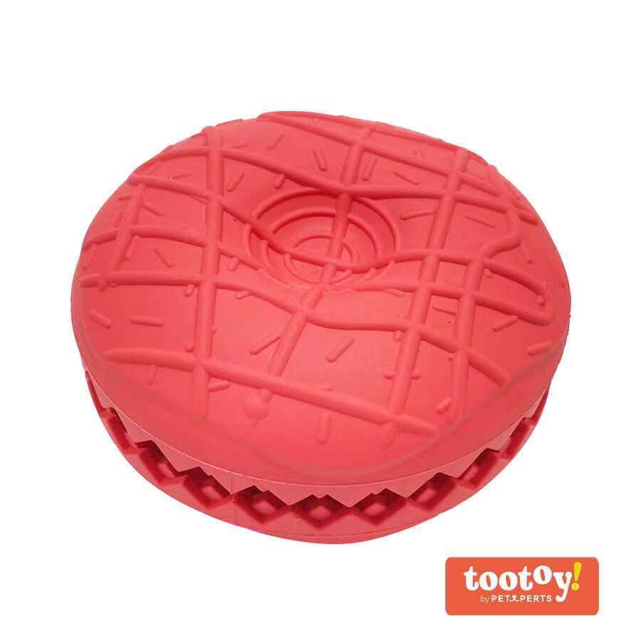 Tootoy! Chew Strawberry Donut Treat Dispenser juguete para perros, , large Imagen numero 1