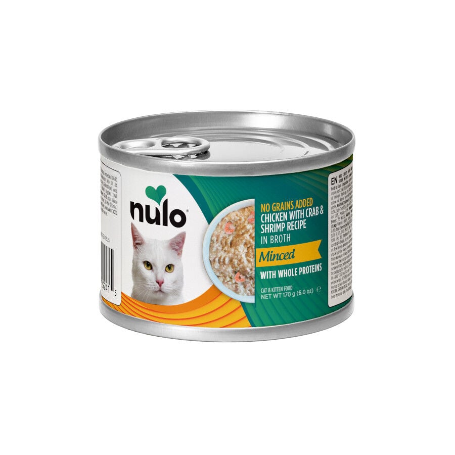 170 g Nulo Minced Pollo con Cangrejo y Gamba Lata para gatos, , large indicador imagen numero 1