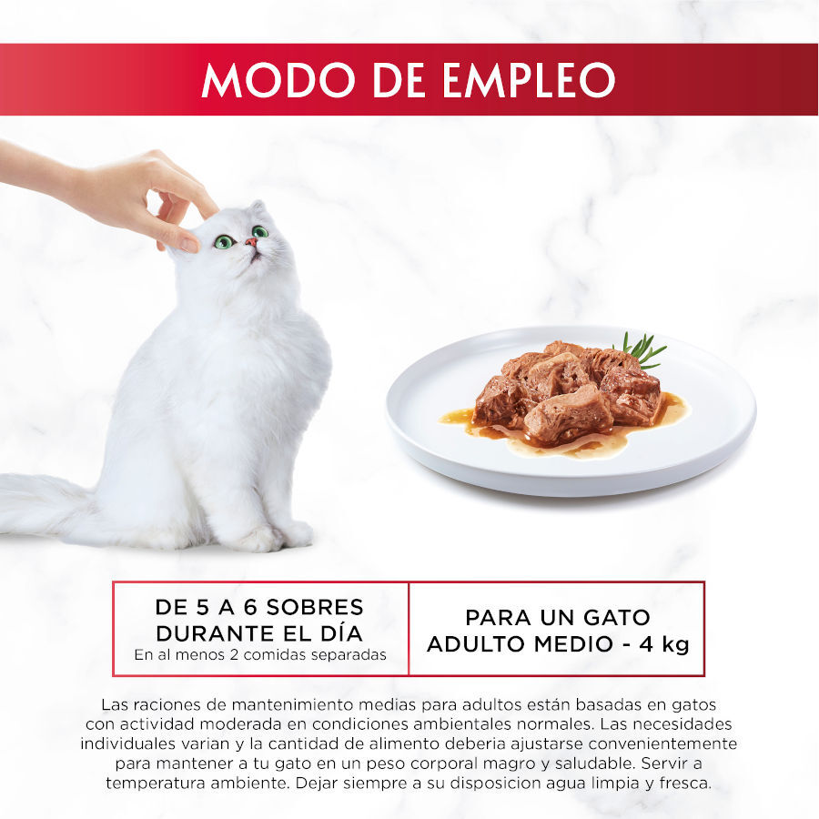 6 sobres x 50 g Gourmet Mon Petit Selecci&oacute;n Pescados en salsa sobre para gatos, , large indicador imagen numero 7