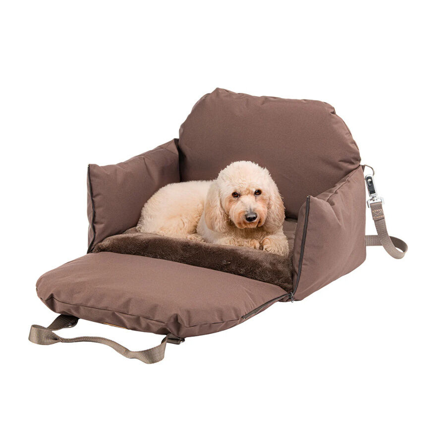 Ferplast Cruiser Marr&oacute;n Bolsa de Transporte para perros, , large indicador imagen numero 2
